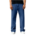 Herren Weite Jeans mit praktischen Taschen