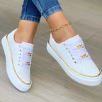 Damen Sneaker mit luxuriösem Metallic-Finish R&B