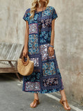 Damen Maxikleid mit Paisleymuster R&B