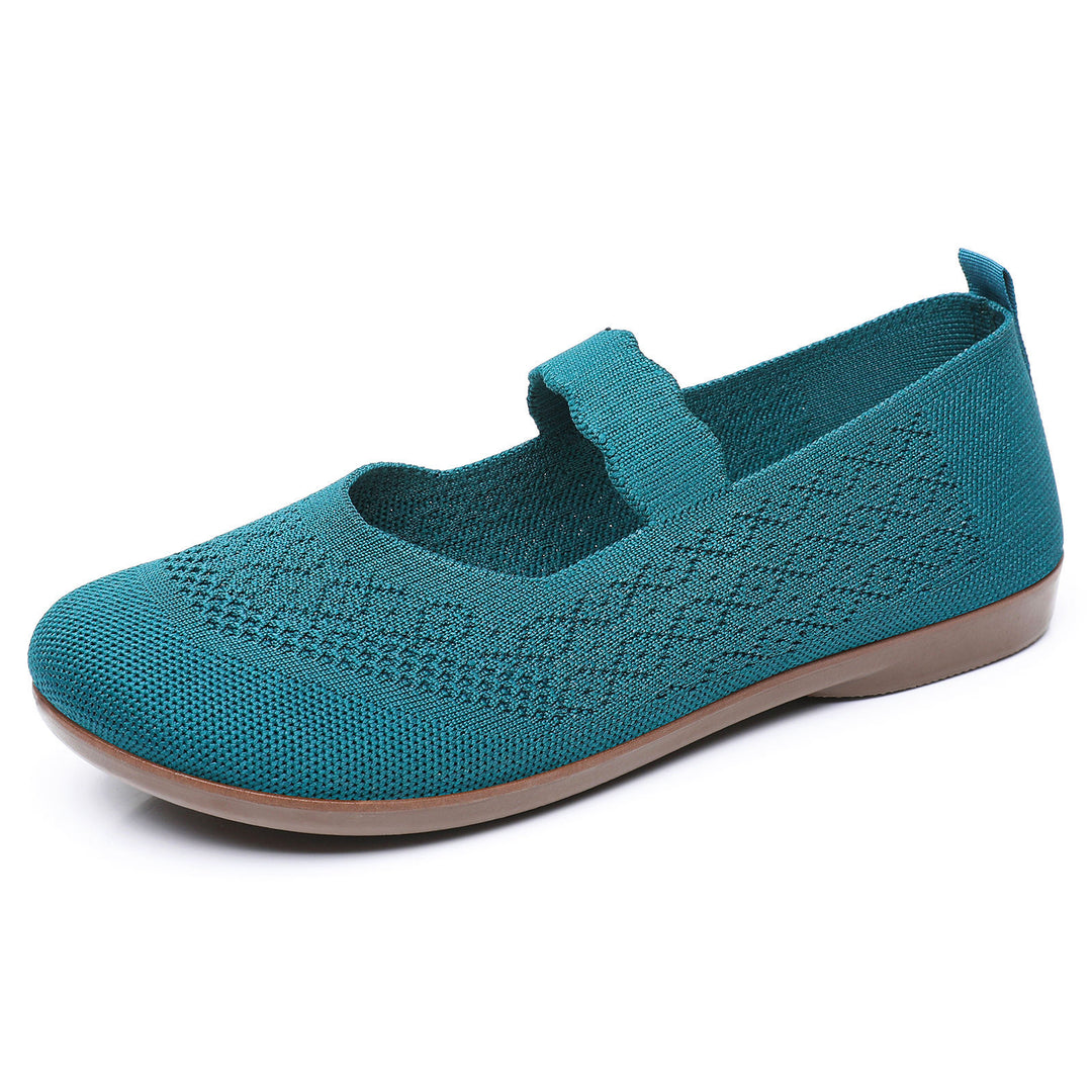 Damen Komfortable und elegante Slippers mit verstellbarem Riemen R&B