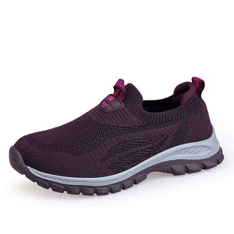 Damen Komfortable Slip-On Freizeitschuhe R&B