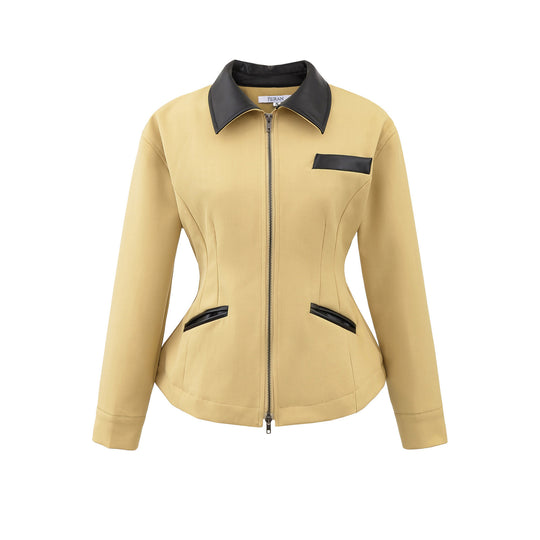 Damen Freizeitjacke mit klassischem Kragen und eleganten Details R&B