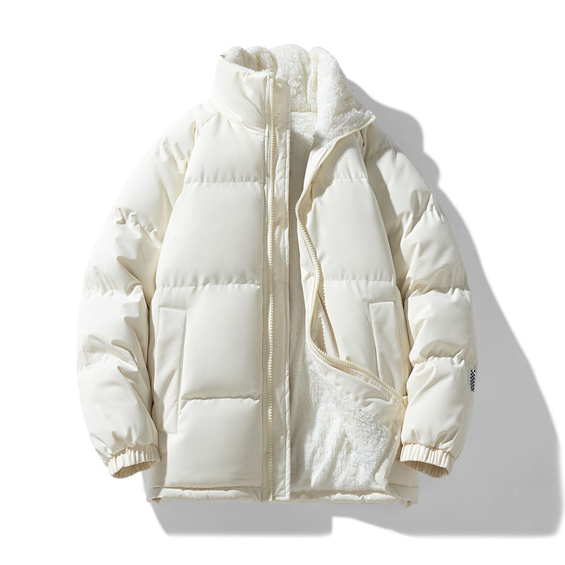 Damen isolierte Pufferjacke mit weichem Innenfutter und praktischen Taschen
