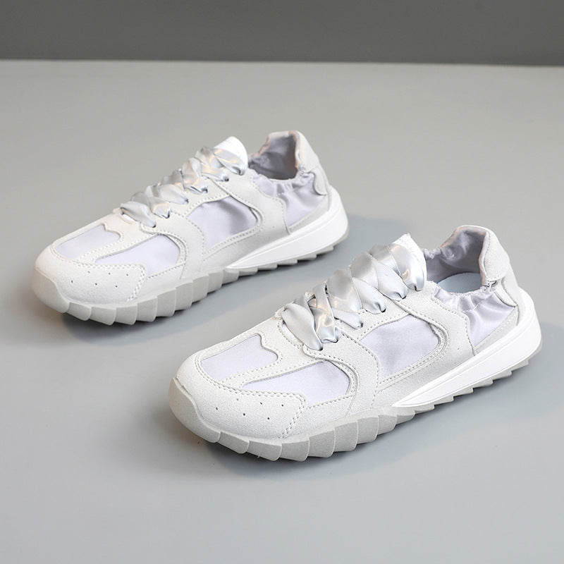 Damen Sportliche Sneakers mit atmungsaktiver Mesh-Oberfläche und stoßdämpfendem Profil R&B