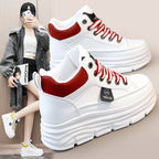 Damen Plattform Sneakers mit trendigem Farbdesign und extrakompakter Sohle R&B
