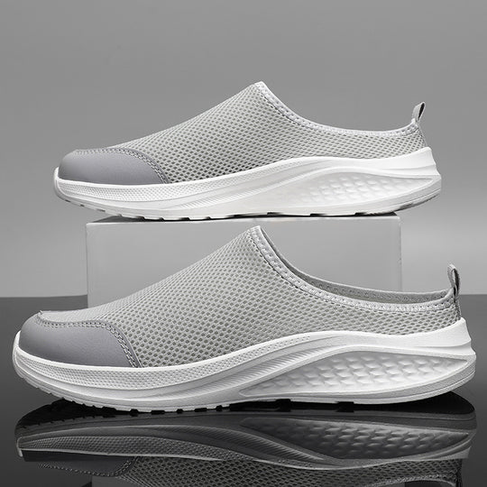 Damen Atmungsaktive Slip-On Freizeitschuhe mit rutschfester Sohle R&B
