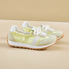 Damen Bequeme Lauf-Sneaker mit elastischem Schuhkragen R&B