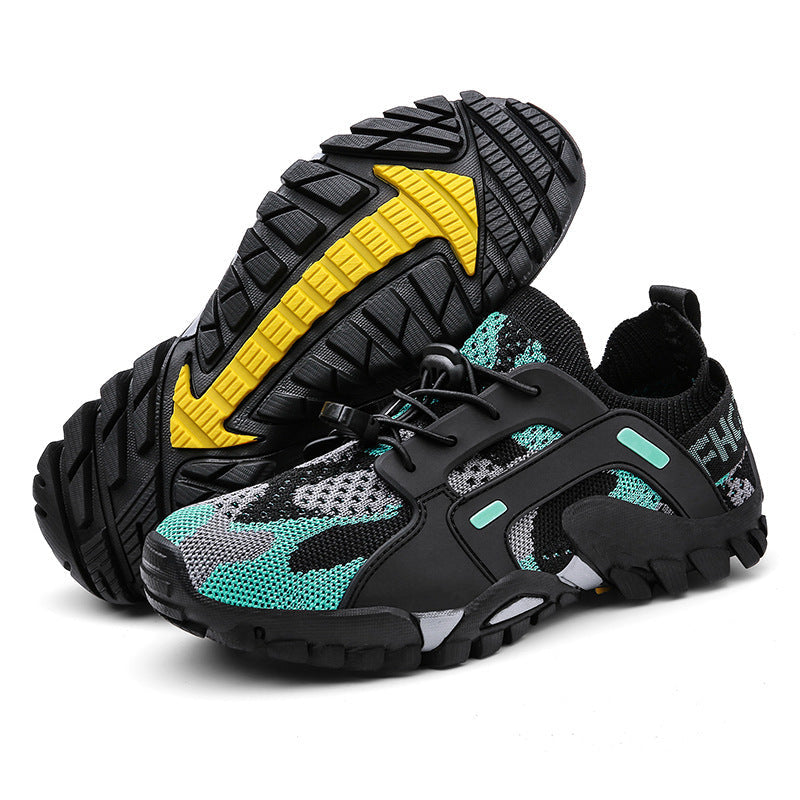 Damen Sportliche Freizeit-Sneaker mit atmungsaktivem Netzmaterial und rutschfester Sohle