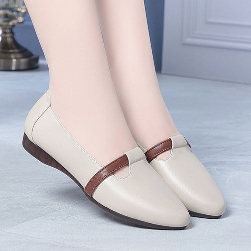 Damen Ballerinas mit elegantem Riemen und komfortablem Fußbett R&B
