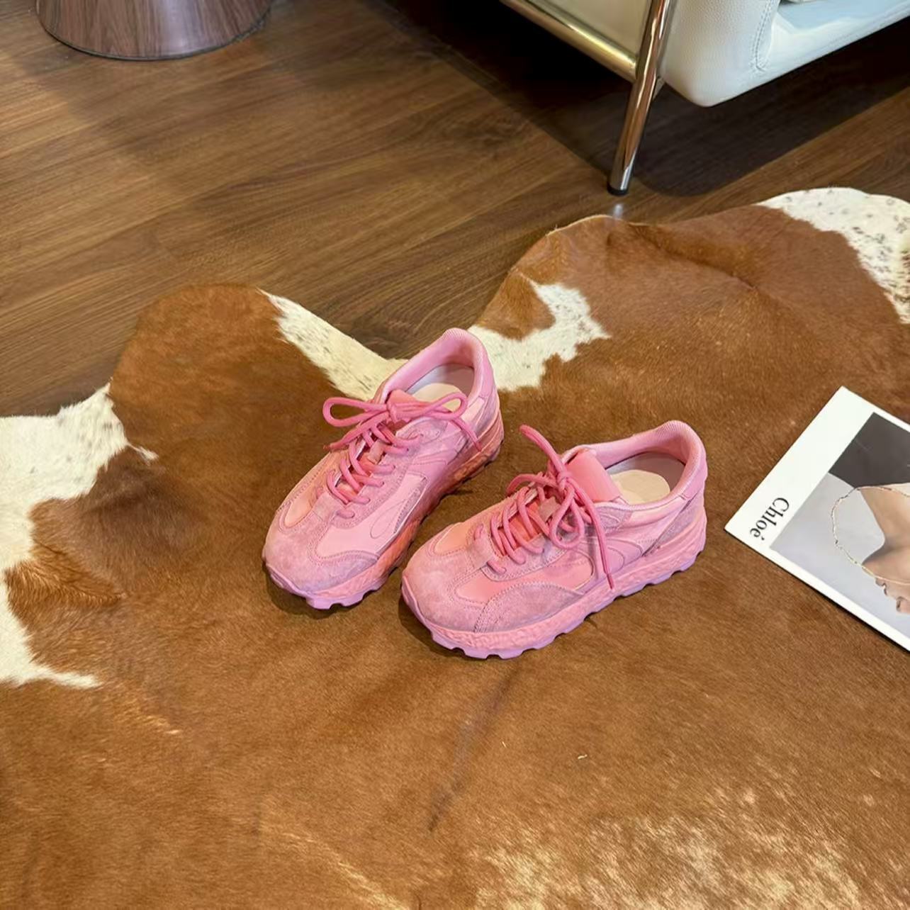 Damen Sportliche Sneakers mit modernem Design und rutschfester Sohle R&B