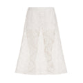 Damen Maxi-Rock aus exquisitem SpitzengewR&Be mit seitlichem Schlitz R&B