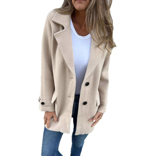 Damen modische Oversized-Manteljacke R&B