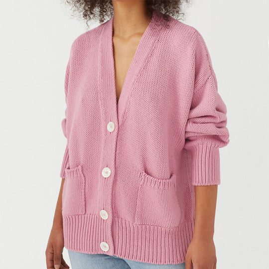 Damen Grobstrickcardigan R&B