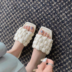 Damen Wickel-Pantoletten mit modernem Riemendesign R&B