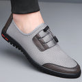 Herren Bequeme Mesh-Slipper mit elastischem Schnürsystem R&B