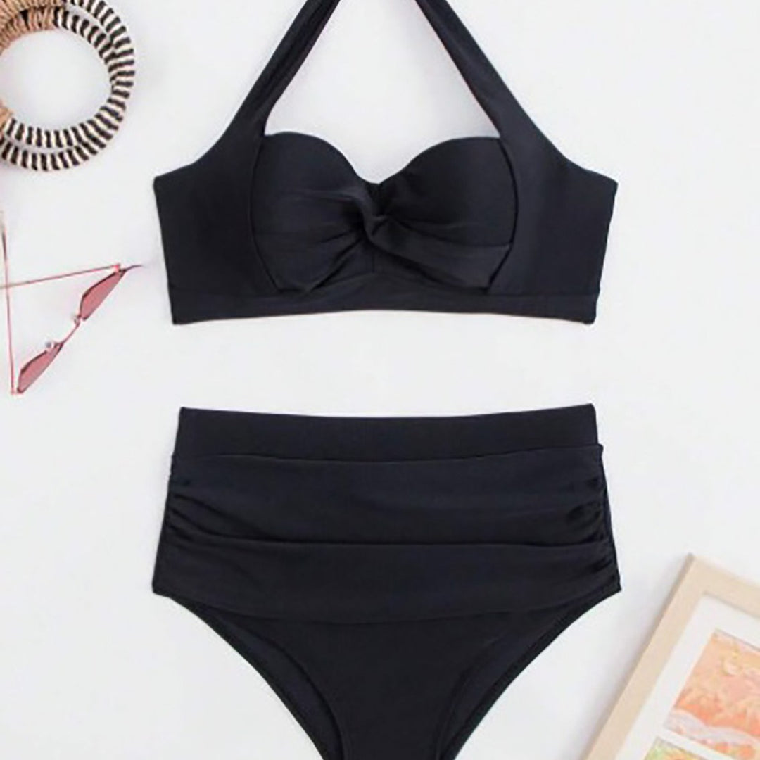 Damen Bikiniset mit eleganter Hochtaillierung und bequemen Trägern R&B