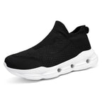 Damen Sportliche Strick-Sneaker mit atmungsaktiver Obermaterialstruktur