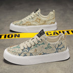 Damen Sneakers mit elastischem Stoff und rutschfester Sohle R&B