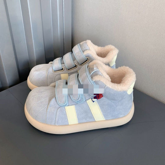 Damen Warmfutter Sneakers mit Klettverschluss R&B