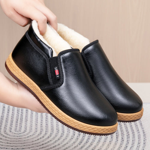 Damen Bequeme und warmgefütterte Hausschuhe mit rutschfester Sohle R&B