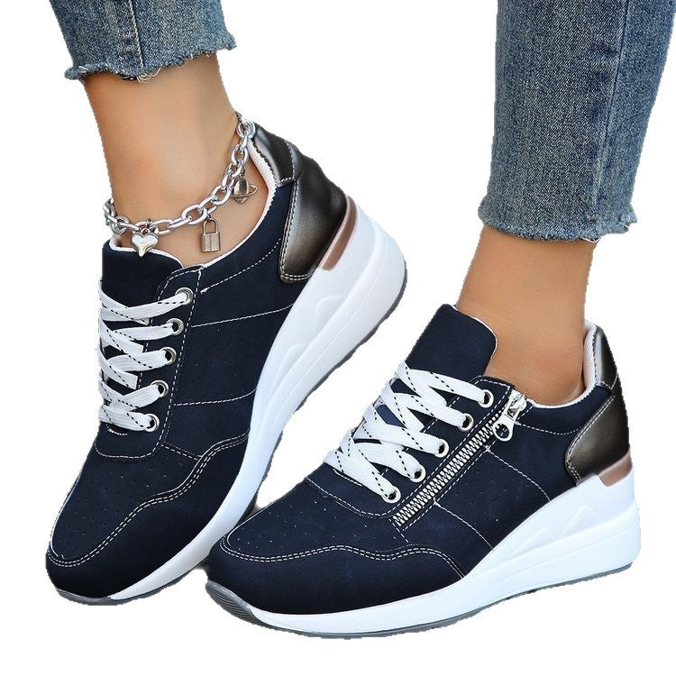 Damen Sportliche Sneakers mit atmungsaktivem Obermaterial und modischen Akzenten R&B