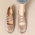 Damen Ballerinas mit verstellbarem Riemendesign R&B