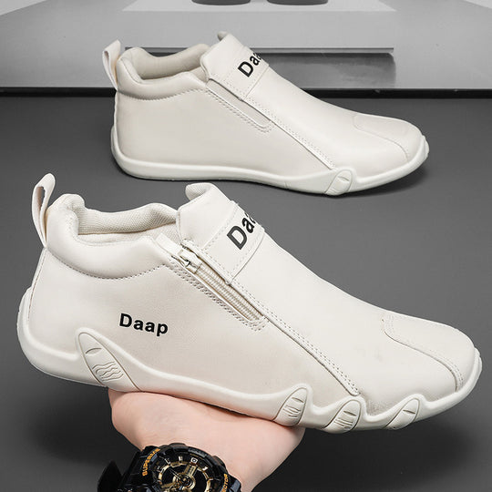 Damen Sneakers mit seitlichem Reißverschluss und stoßdämpfender Sohle R&B