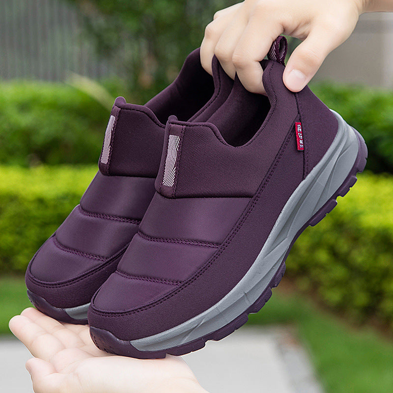 Damen Bequeme Slip-On Sneakers mit dämpfender Sohle und ergonomischer Passform R&B