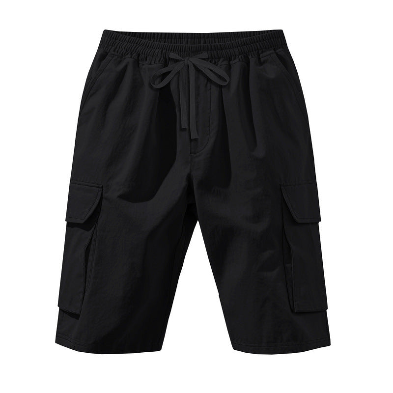 Herren Cargo-Shorts mit elastischem Bund und praktischen Seitentaschen R&B 1757709064