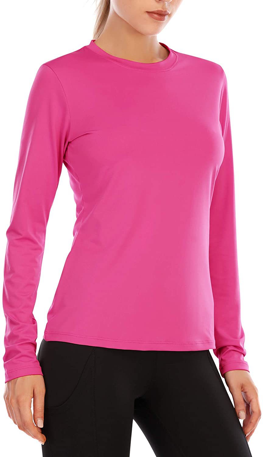 Damen Funktionslongsleeve mit feuchtigkeitsableitendem Material R&B