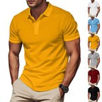 Herren Poloshirt mit strukturiertem Design und Komfortbund