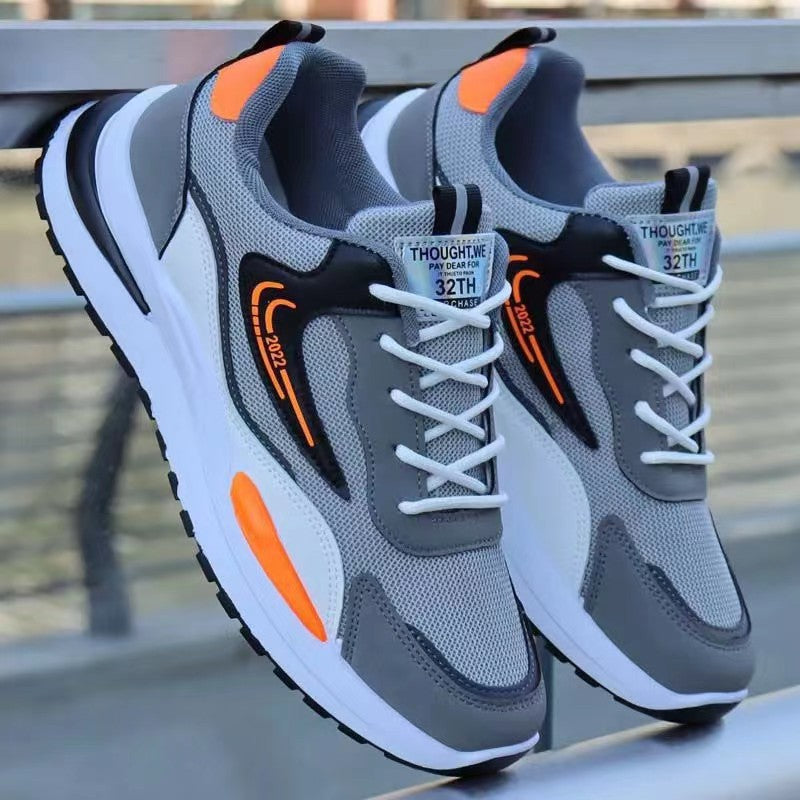 Damen Sportliche Sneaker mit atmungsaktiver Konstruktion und rutschfester Sohle R&B