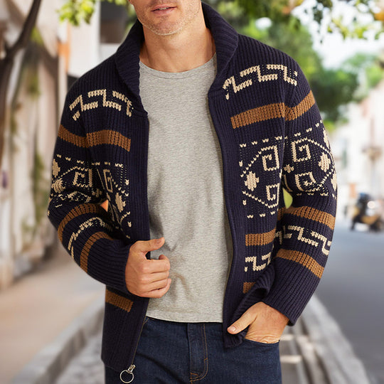 Herren Strickjacke R&B