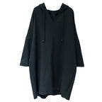 Damen Hoodie-Kleid mit großzügigem Schnitt und Kapuze