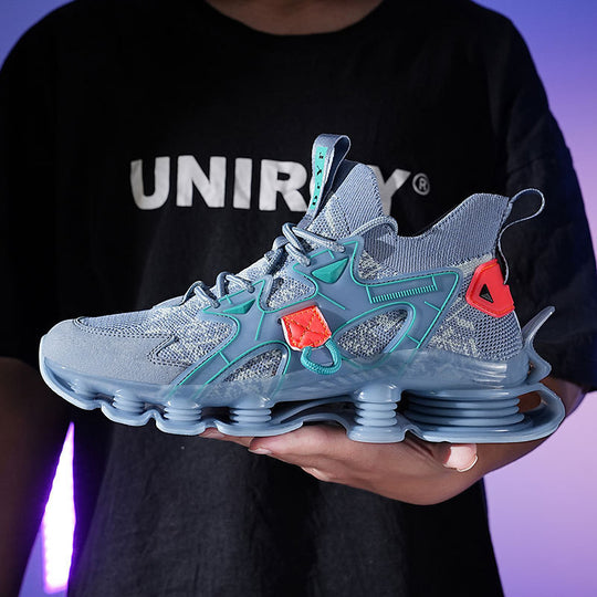 Damen Sportliche Sneakers mit innovativem Dämpfungssystem und rutschfester Sohle R&B