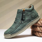 Herren Bequeme und modische Stiefeletten mit Reißverschluss R&B