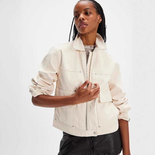 Damen Leichte Utility-Jacke R&B