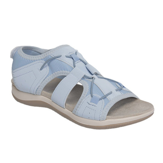 Damen Sportliche Freizeitsandalen mit flexiblem Riemendesign und geschlossenem Fersenbereich R&B