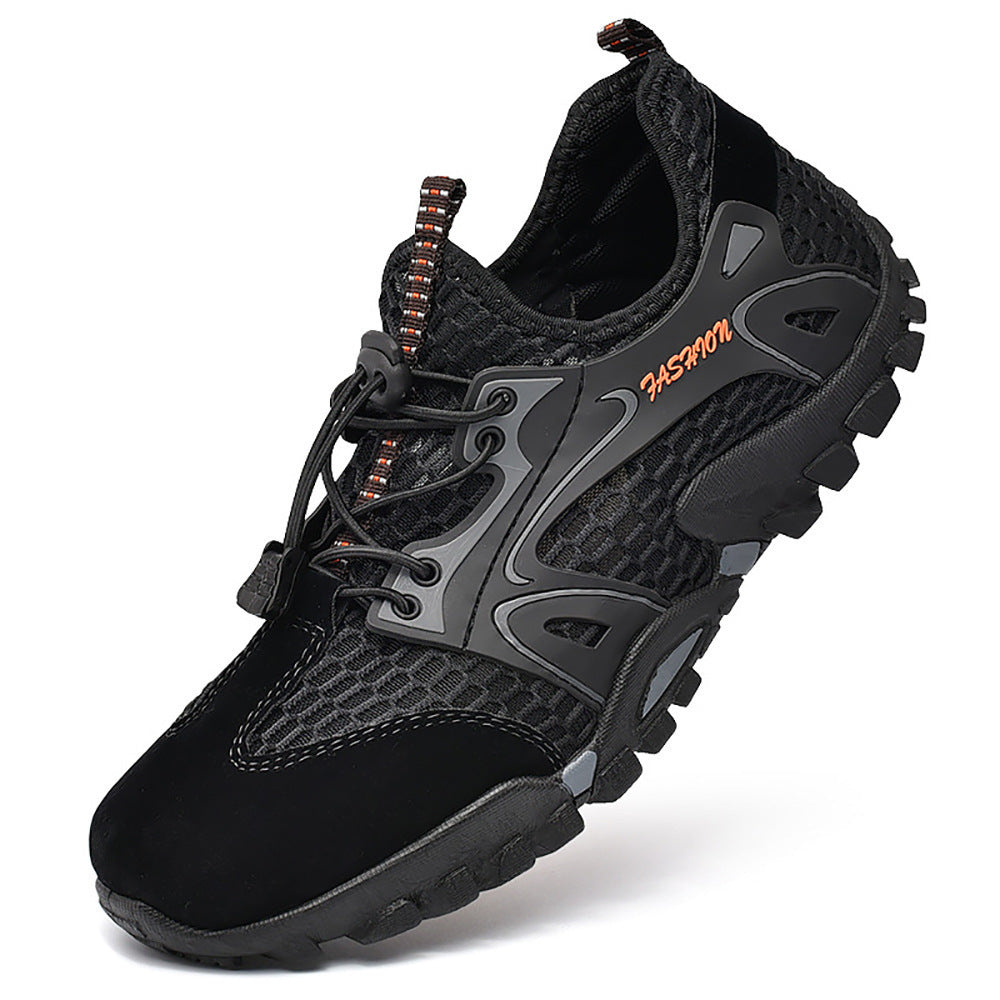 Damen Sportliche Aktiv-Schuhe mit atmungsaktivem Mesh und strapazierfähiger Sohle R&B