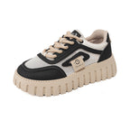 Damen Chunky Sneakers mit atmungsaktiver Mesh-Oberfläche und stabiler Gummisohle R&B