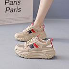 Damen Trendige Chunky Sneakers mit atmungsaktiver Mesh-Oberfläche und ergonomischem Design R&B