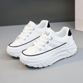 Damen Sneaker mit hochgezogenem Sohlenprofil und reflektierendem Design R&B