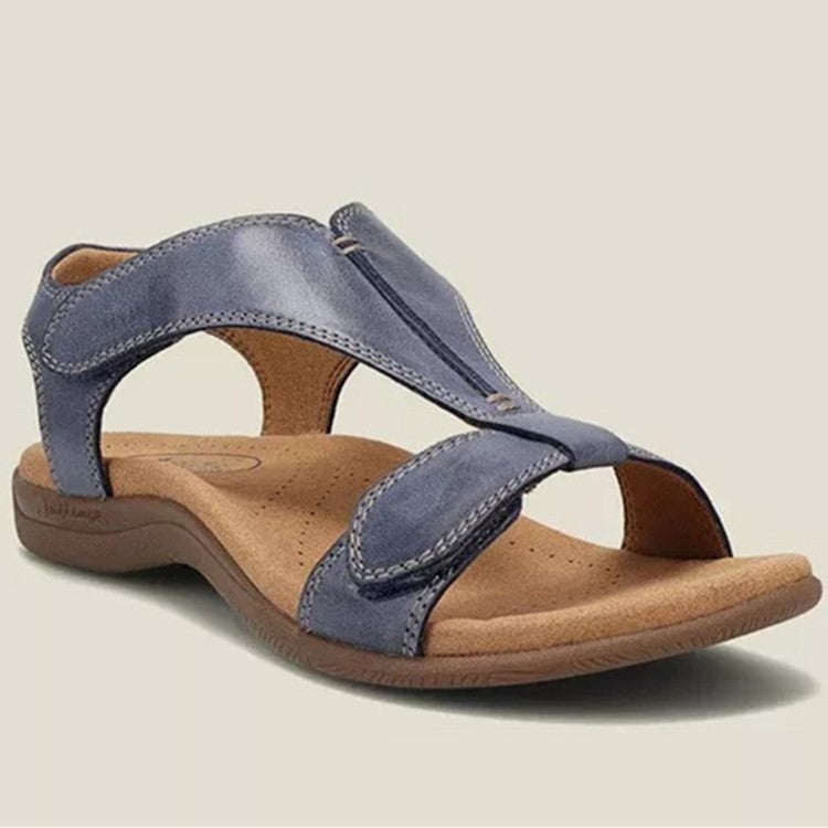 Damen Sportliche Komfortsandalen mit verstellbaren Riemen und anatomischem Fußbett R&B