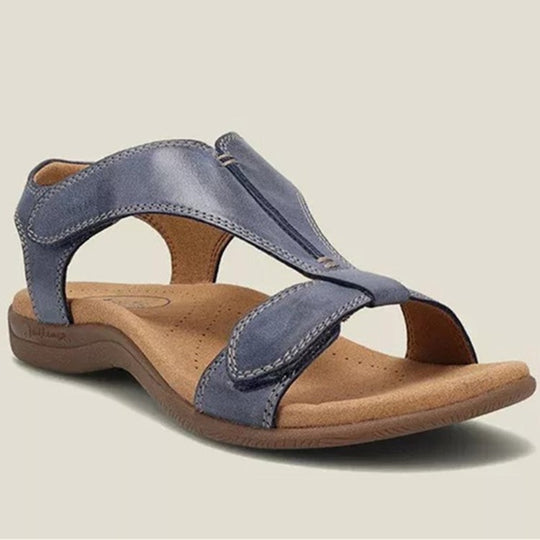 Damen Sportliche Komfortsandalen mit verstellbaren Riemen und anatomischem Fußbett R&B