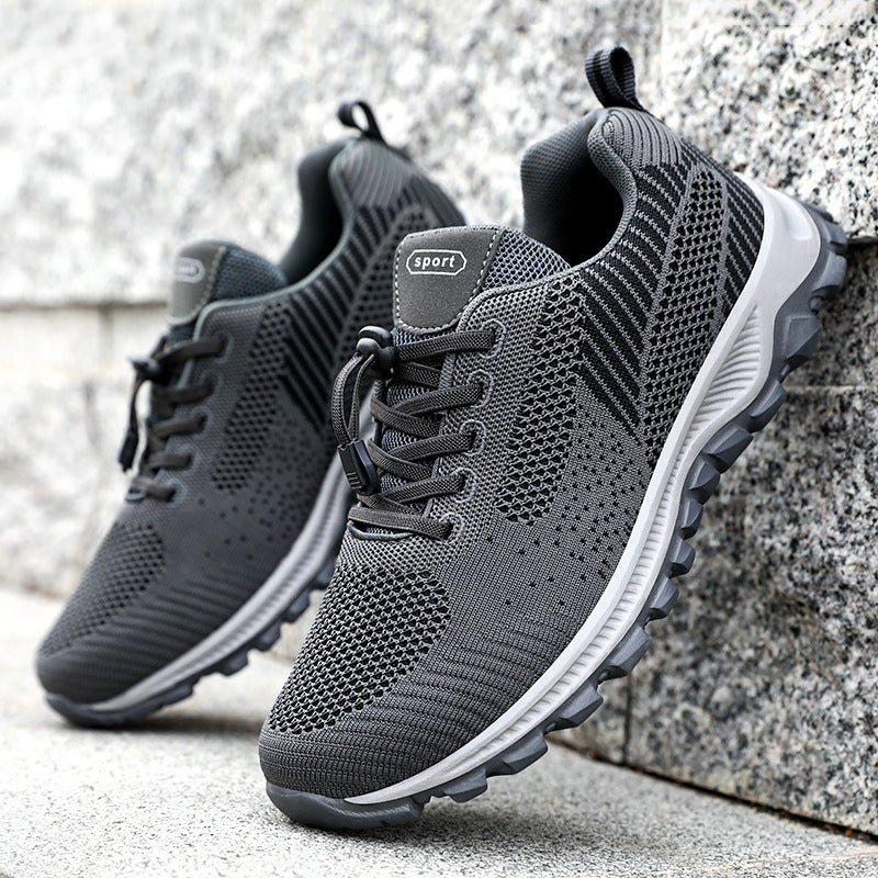 Damen Sportliche Laufschuhe mit atmungsaktivem Strickoberteil und innovativem Schnellschnürsystem R&B
