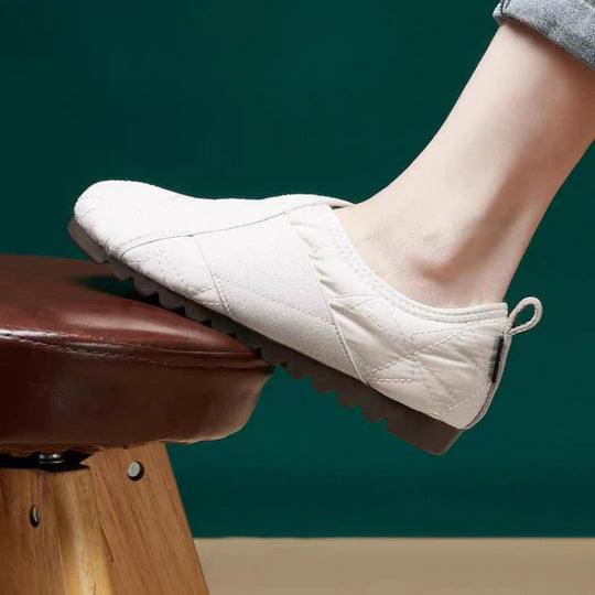Damen Komfortable Freizeit-Slipper mit flexiblem Obermaterial R&B
