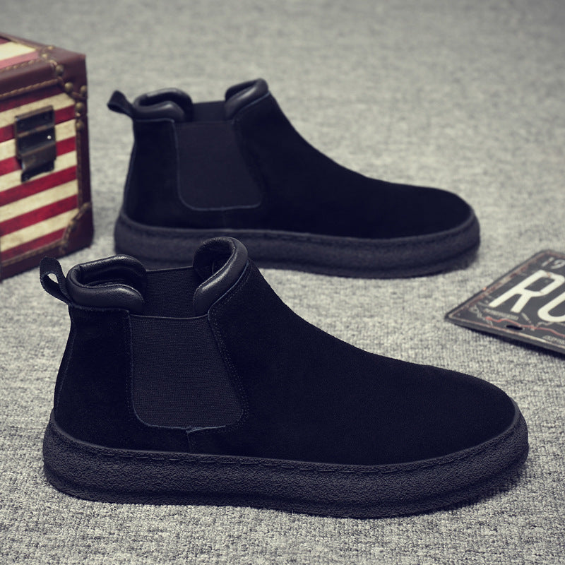 Damen Chelsea Boots mit eleganter Wildleder-Oberfläche