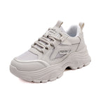Damen Chunky Sneakers mit hochdämpfender Sohle und atmungsaktiver Oberseite R&B