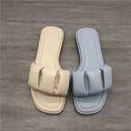 Damen Bequeme Slides mit dekorativem Knotenverschluss R&B