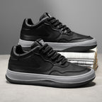 Herren Sportliche Leder Sneakers R&B